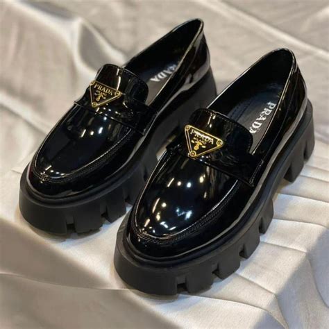 clear prada shoes.